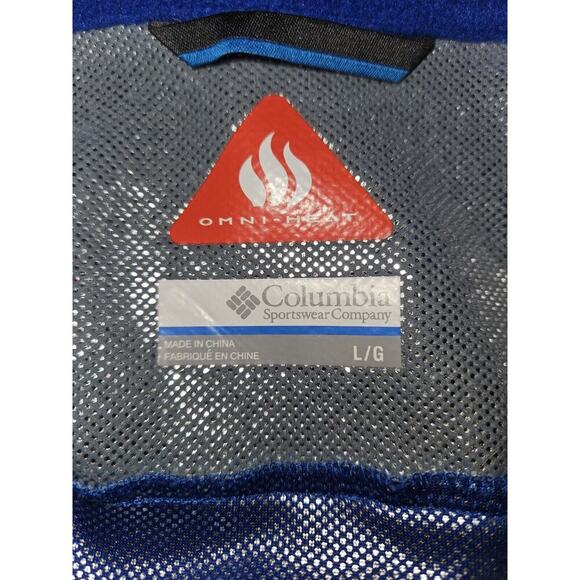 2016 World Champions Chicago Cubs Columbia Omni-Heat 1/4 Fleece Pullover Size L - Picture 11 of 14